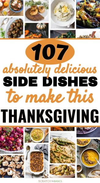 107 absolutely delicious side dishes for thanksgiving