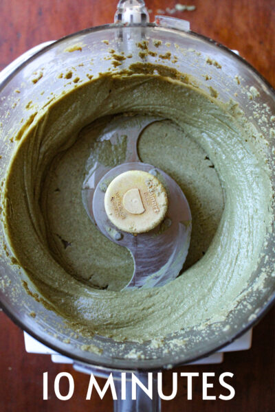 pumpkin seed butter on a food processor in 10 minutes