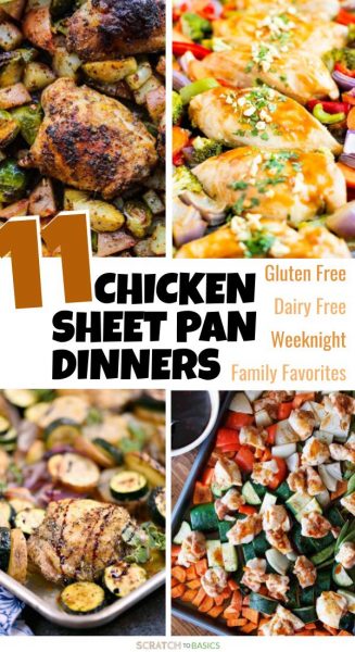 11 chicken sheet pan dinners that are gluten free and dairy free