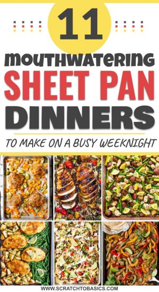 11 mouthwatering sheet pan dinners