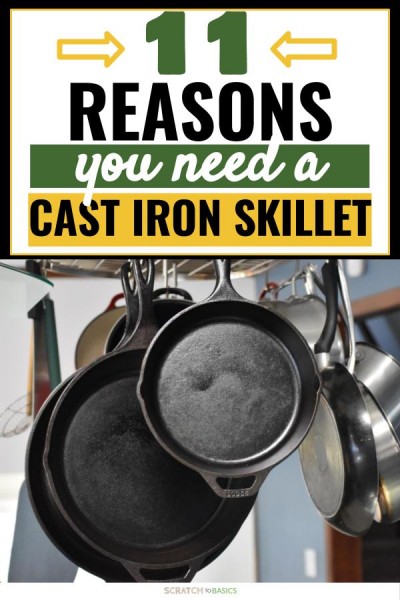 Here are 11 reasons to buy a cast iron skillet.