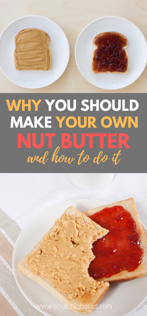 make your own nut butter at home