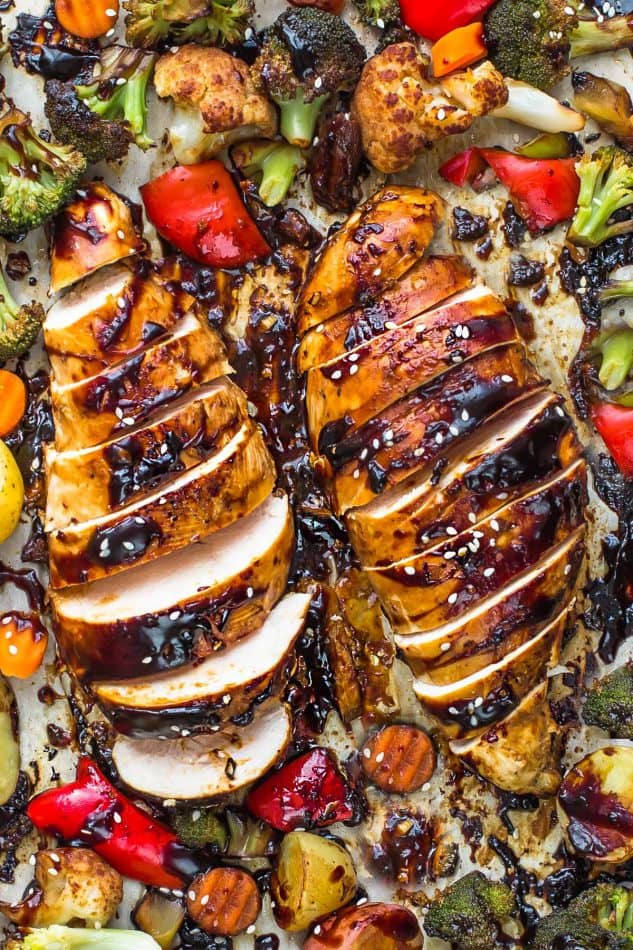 Sheet Pan Hoisin Chicken by Life Made Sweeter