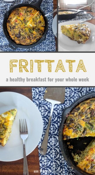 A dairy free frittata is a healthy breakfast for your whole week.