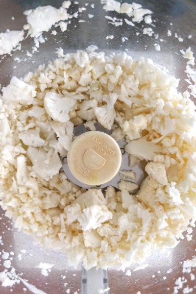 Cauliflower almost there...not done yet