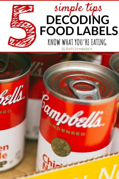 5 simple tips to decode food labels