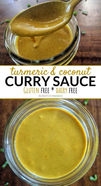 turmeric & coconut curry sauce