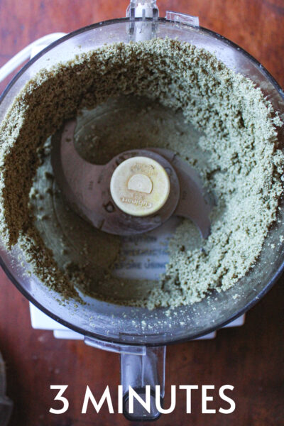 roasted pumpkin seeds on a food processor in 3 minutes