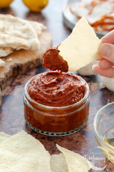 Gluten free chutney in a dish