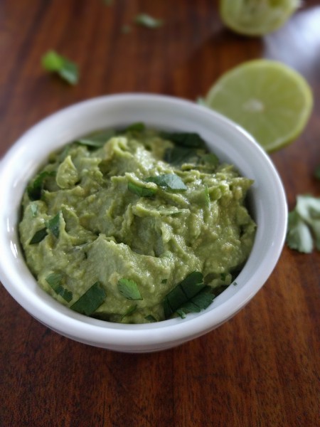 Guacamole in a bowl