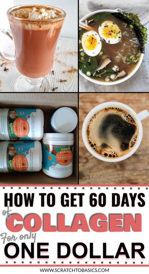 How to get collagen powder for one dollar