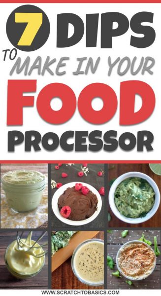 food processor dips