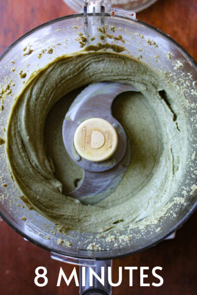 pumpkin seed butter on a food processor in 8 minutes