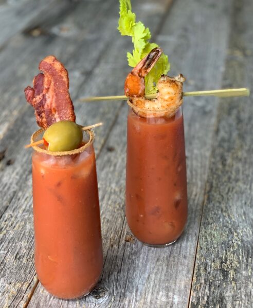 bloody  mary using tomato paste