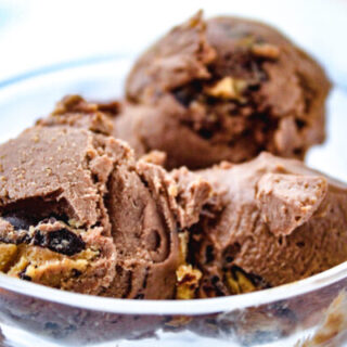 Chocolate Peanut Butter Vegan Ice Cream