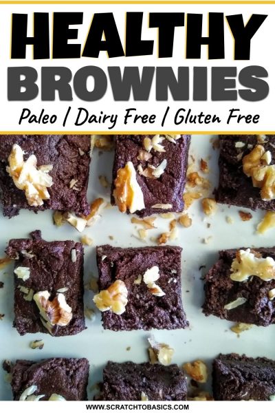 healthy brownies