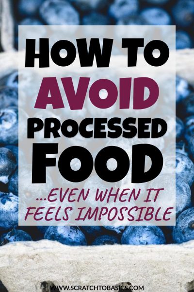 Avoid processed food