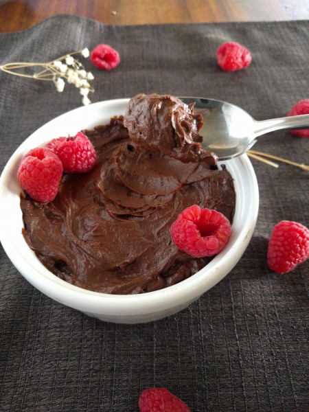 Kids love this healthy chocolate pudding