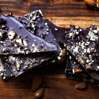 Dark Chocolate Almond Bark