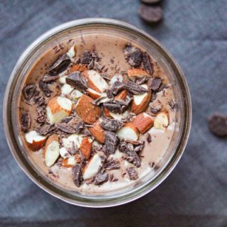 Almond Butter Chocolate Smoothie