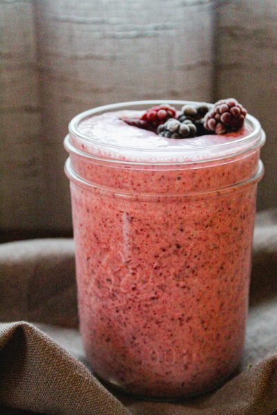 Berry smoothie from SmoothieBox