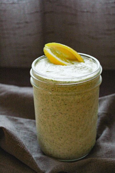 Green smoothie from SmoothieBox
