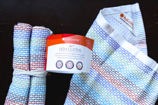 Dish cloths from iHerb - out of package