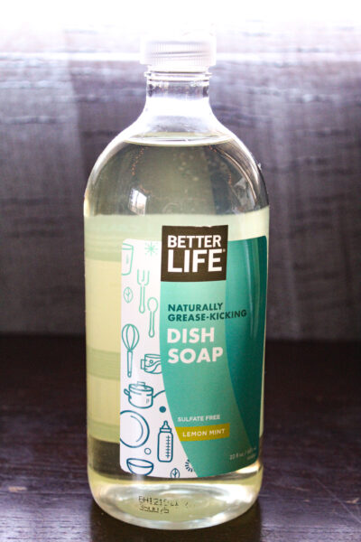 Better Life dish soap from iHerb