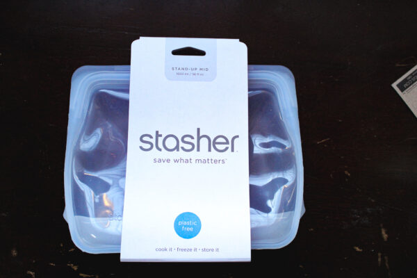 Stasher stand up bag in package (from iHerb)