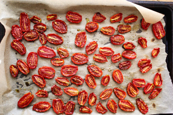 semi dried oven roasted tomatoes