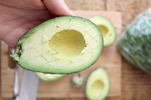 how to dice an avocado