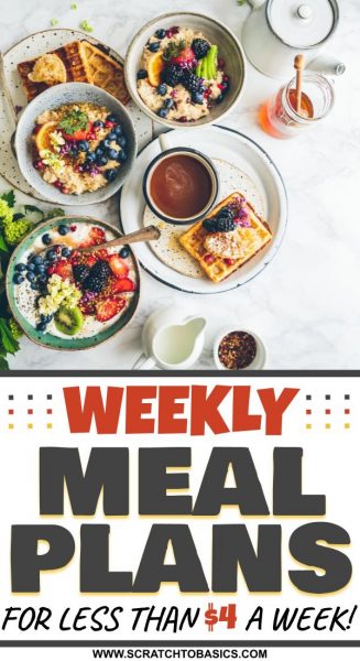weekly meal planning services for beginners