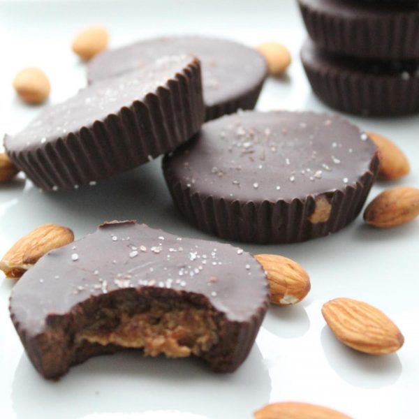 Dark Chocolate Almond Butter Cup Recipe