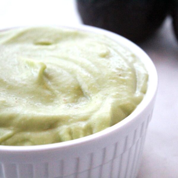 Tangy and Creamy Avocado Mayo Recipe [Vegan, Egg Free, Dairy Free]