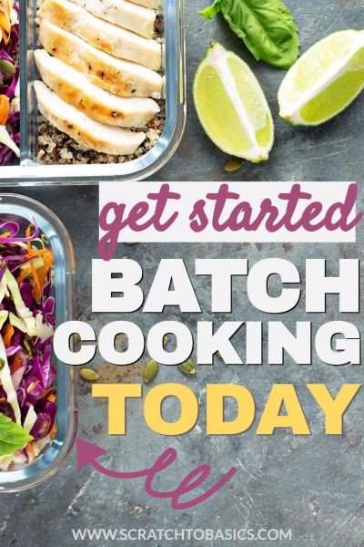 Get started batch cooking today