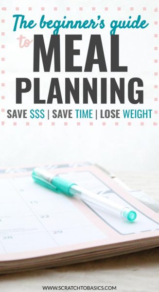 beginner's guide to meal planning