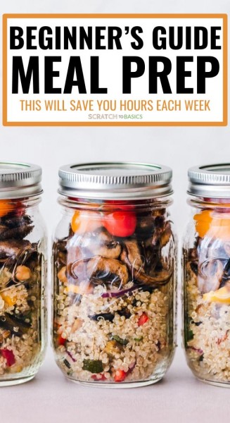 The Beginners guide to meal prep that will save you hours each week.