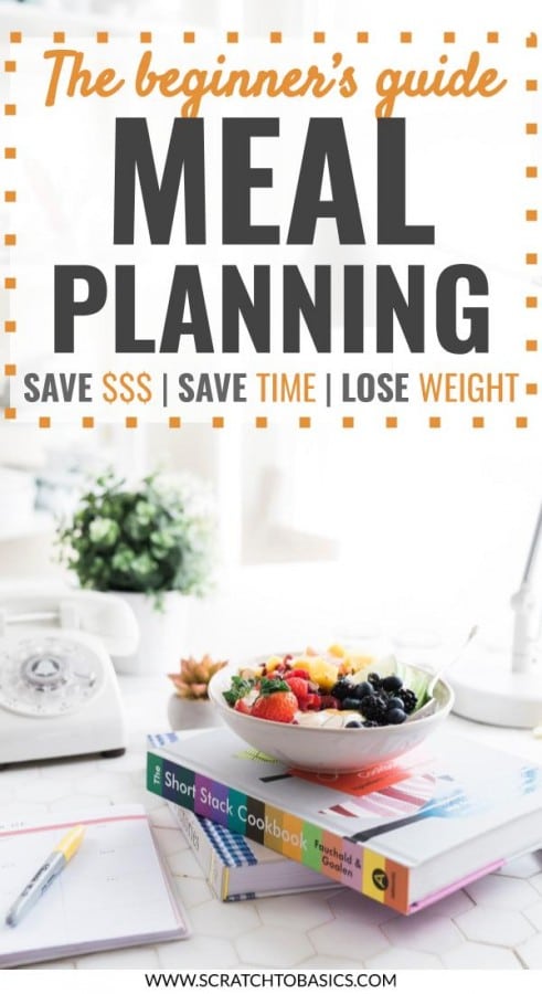 Beginner's guide to Meal Planning. Save money, save time, lose weight.