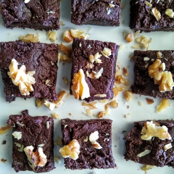 Paleo Brownies with Almond Flour (No Eggs or Dairy)