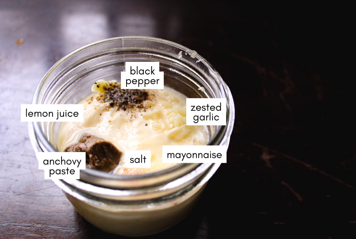 caesar dressing from mayo ingredients