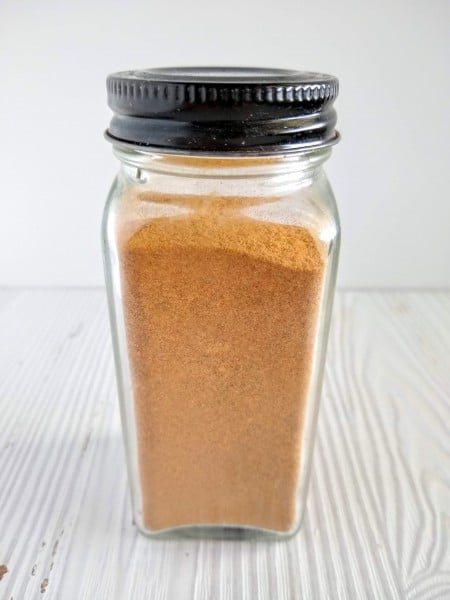 Store chai spice blend in a spice container or mason jar.