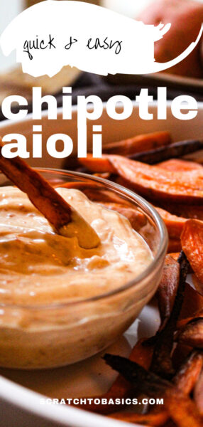 Chipotle Mayo Recipe [GF, DF, Paleo]