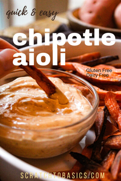 Chipotle Mayo Recipe [GF, DF, Paleo]