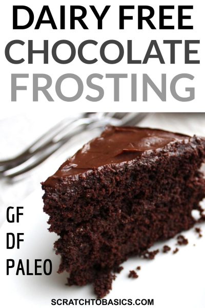 Paleo chocolate frosting with avocados