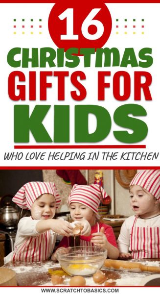 Christmas gifts for kids who like to help cook
