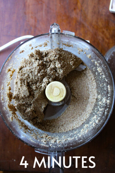 cinnamon almond butter at 4 minutes
