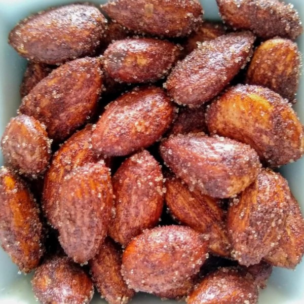 5 Minute Cinnamon Almonds Recipe