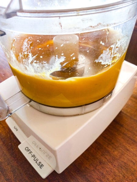 food processor mixing