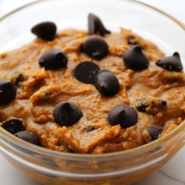 5-Minute Healthy Edible Cookie Dough Recipe [GF | DF | Vegan]