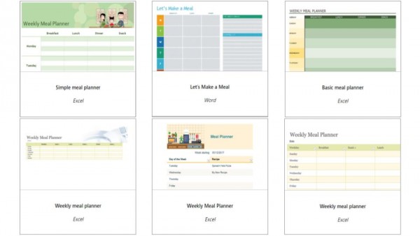 Meal Planning Template Excel from www.scratchtobasics.com